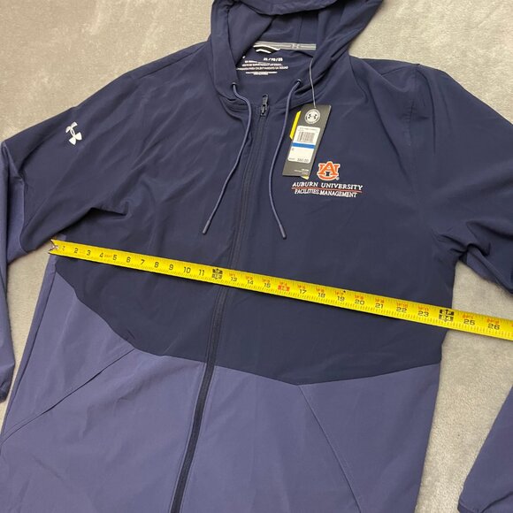 Under Armour AUBURN Jacket Warmup XL Tigers Facilities Management - Picture 6 of 9